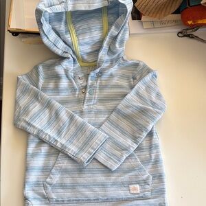 C&C California Blue Striped Kids Hoodie